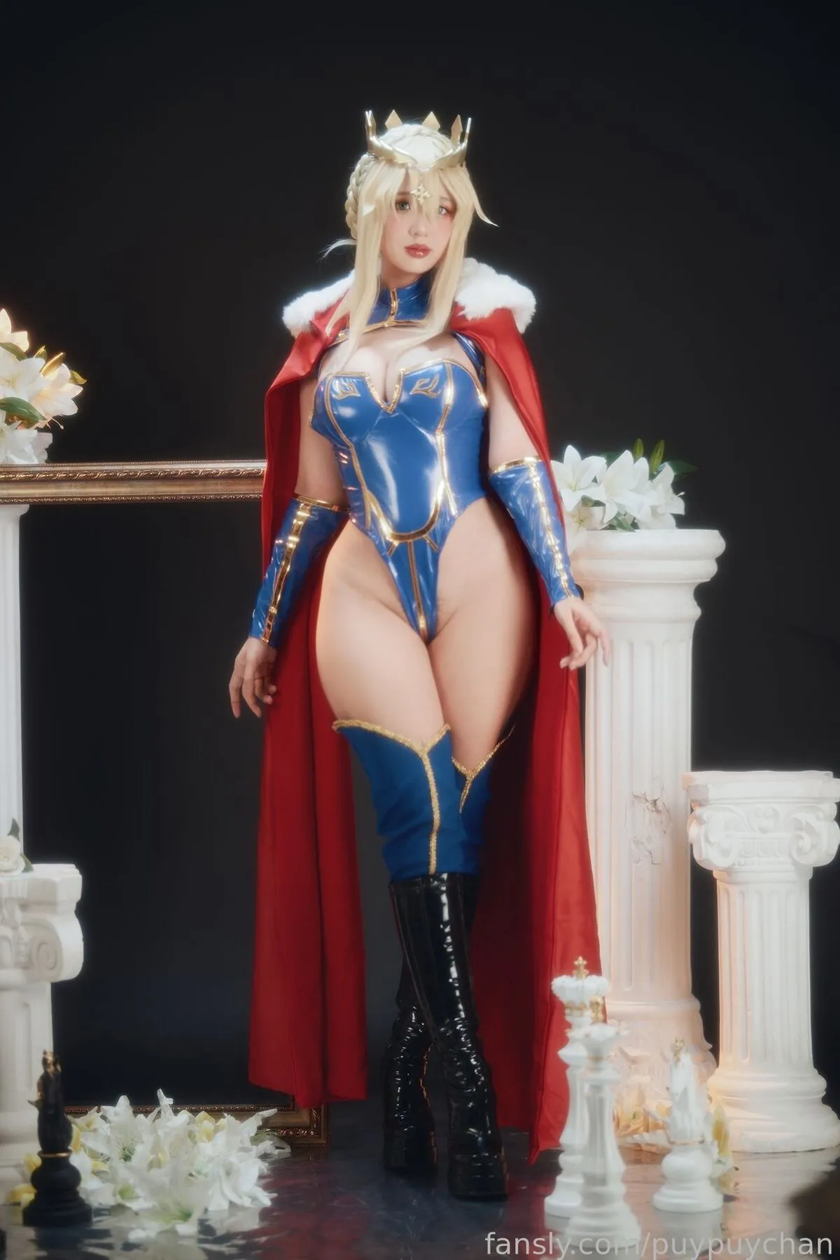 Coser@Puypuychan – プィプィ Puypuychan cosplay Artoria Lancer – FateGrand Order Part259