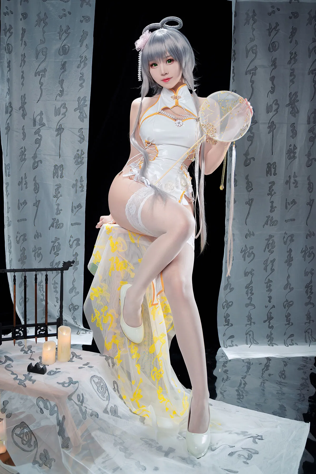 Coser@miko酱ww – 洛天依旗袍1