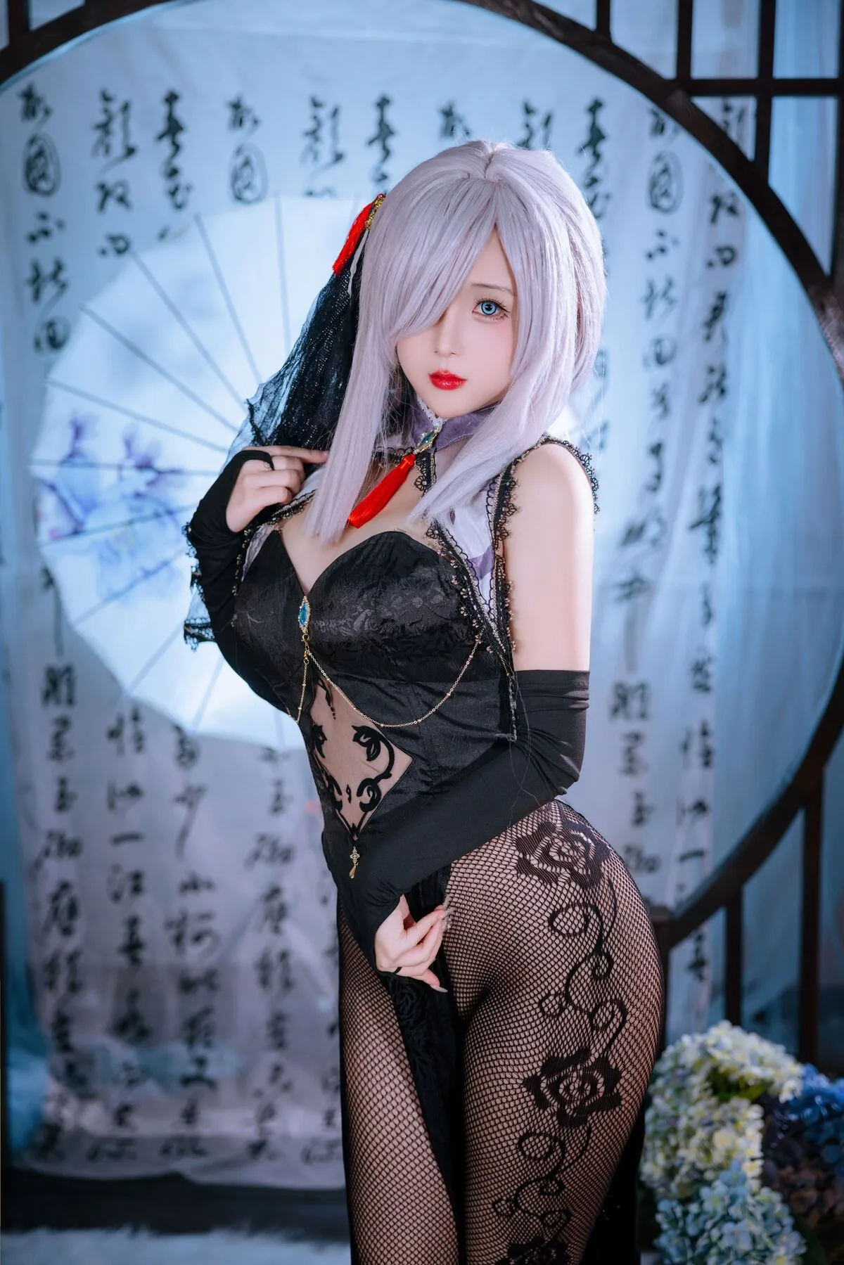 Coser@日奈娇 – 申鹤旗袍15