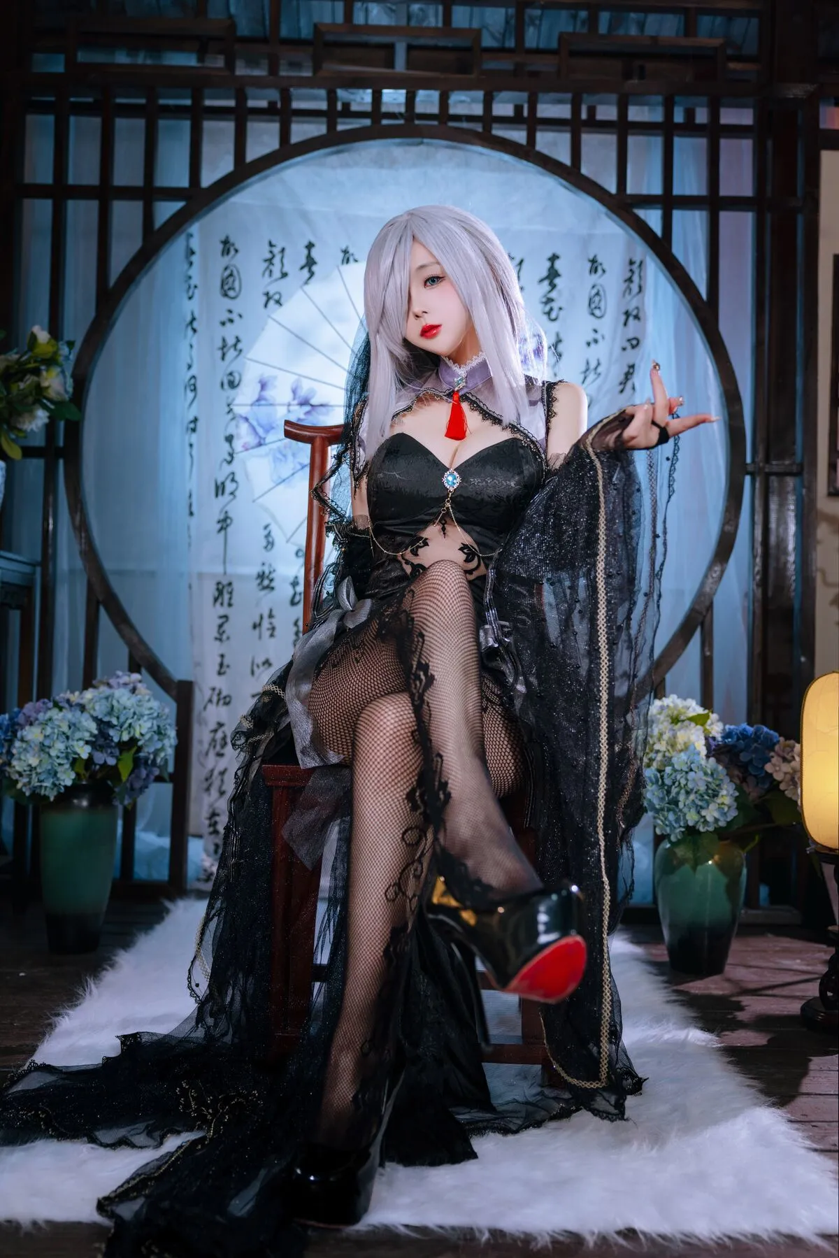 Coser@日奈娇 – 申鹤旗袍2